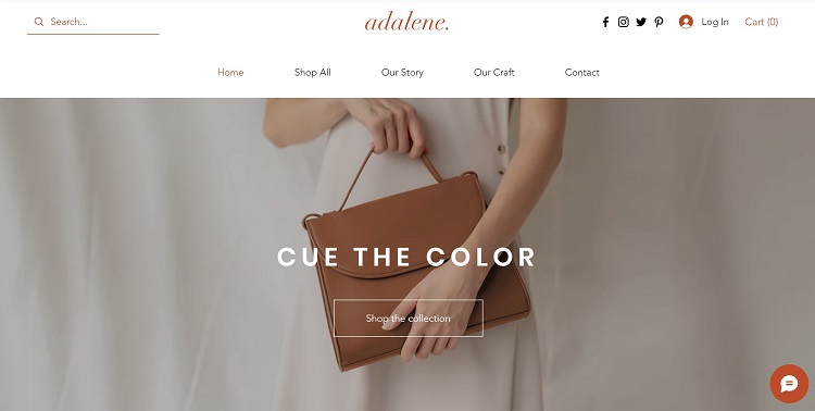 Wix Accessory Store Template